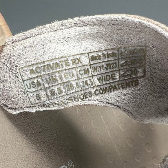 Vionic Activate RX Sandals Women's Size 8W Buckle Adjustable Recovery Flip Flops - Picture 10 of 10